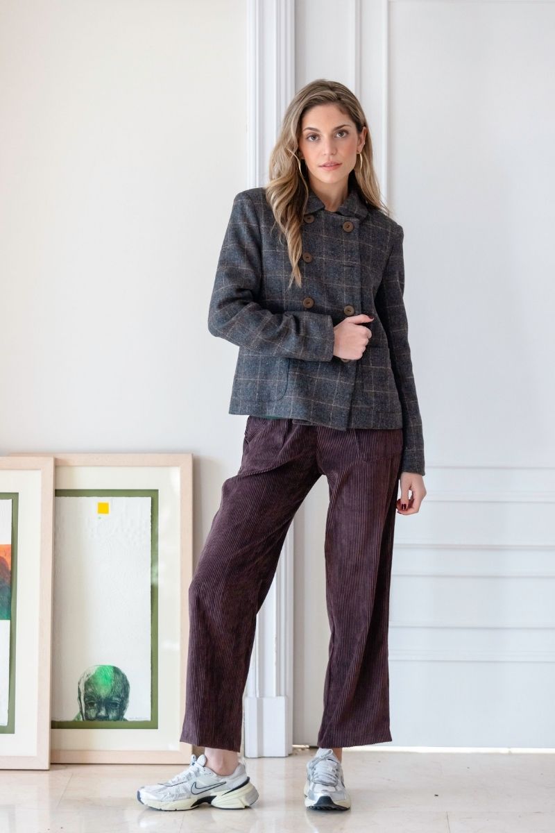 PANTALON PUNZOA PANA MARRON