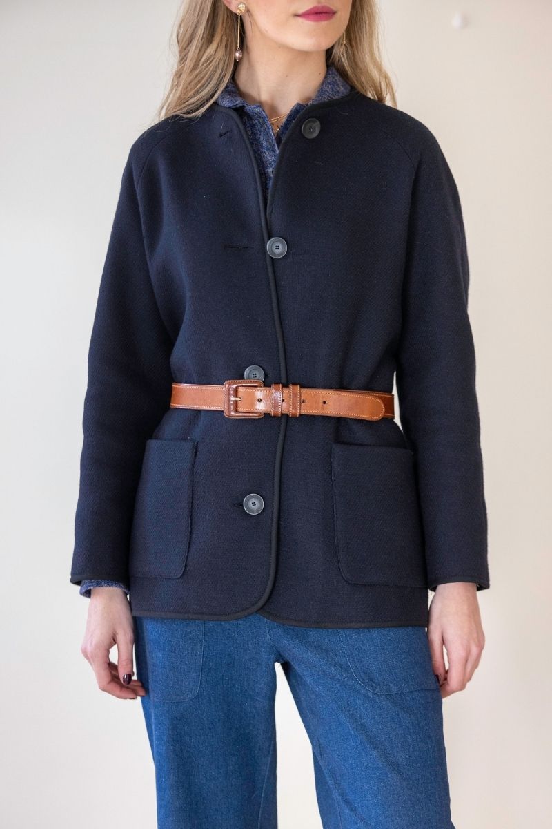 CHAQUETA MORGANTI AZUL