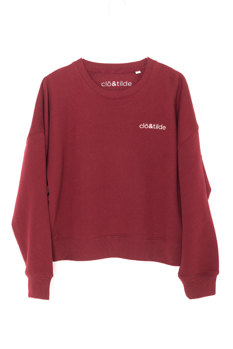 SUDADERA BURDEOS