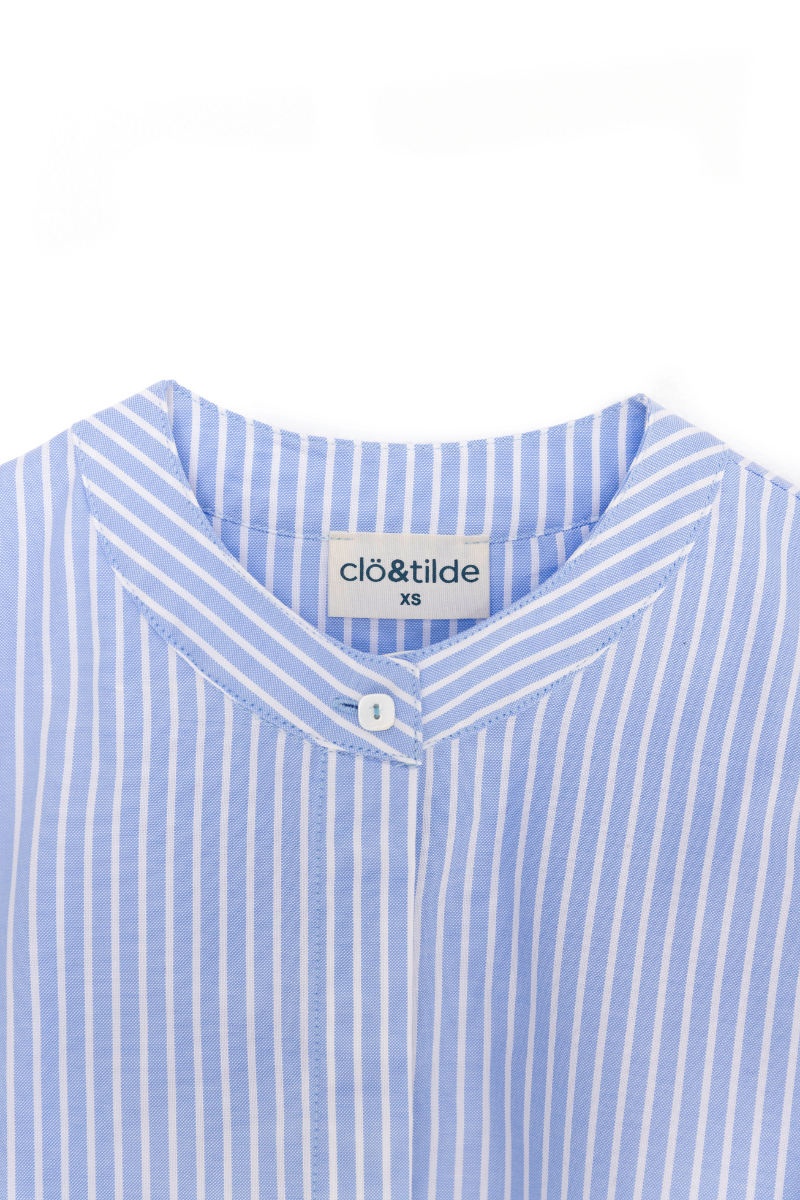 CAMISA LUGO RAYAS AZULES