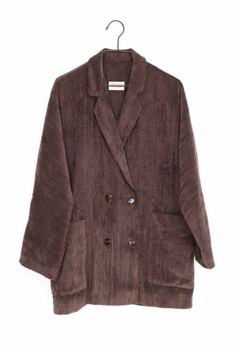 AMERICANA MILAN PANA MARRON