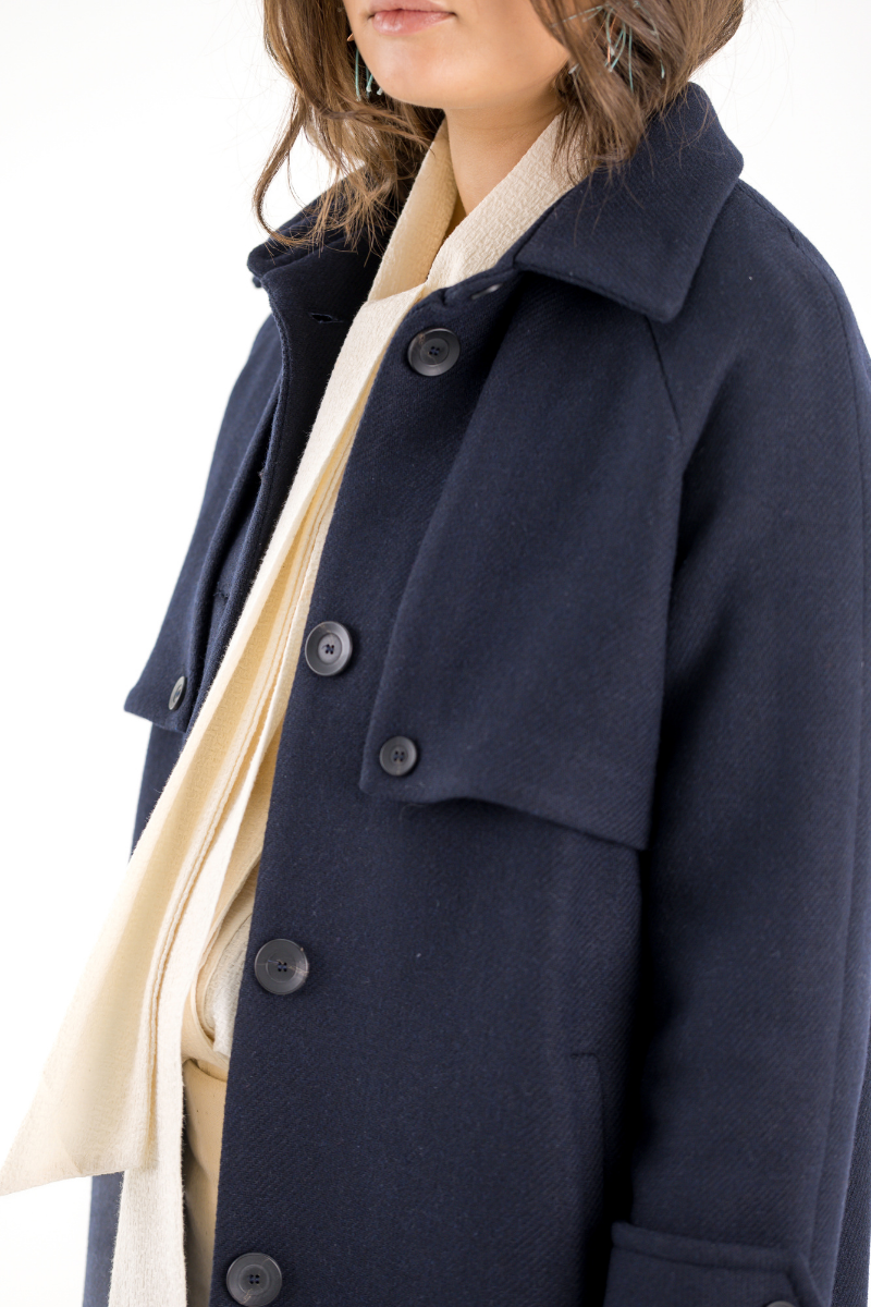 TRENCH MORGANTINI AZUL