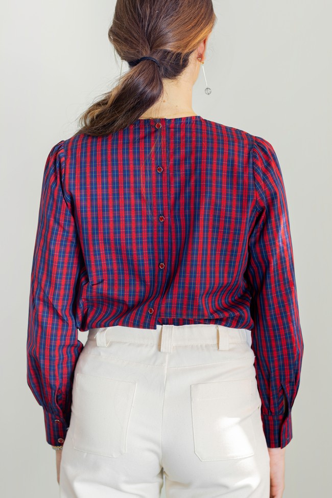 CAMISA GOLDEN ESCOCESA ROJA