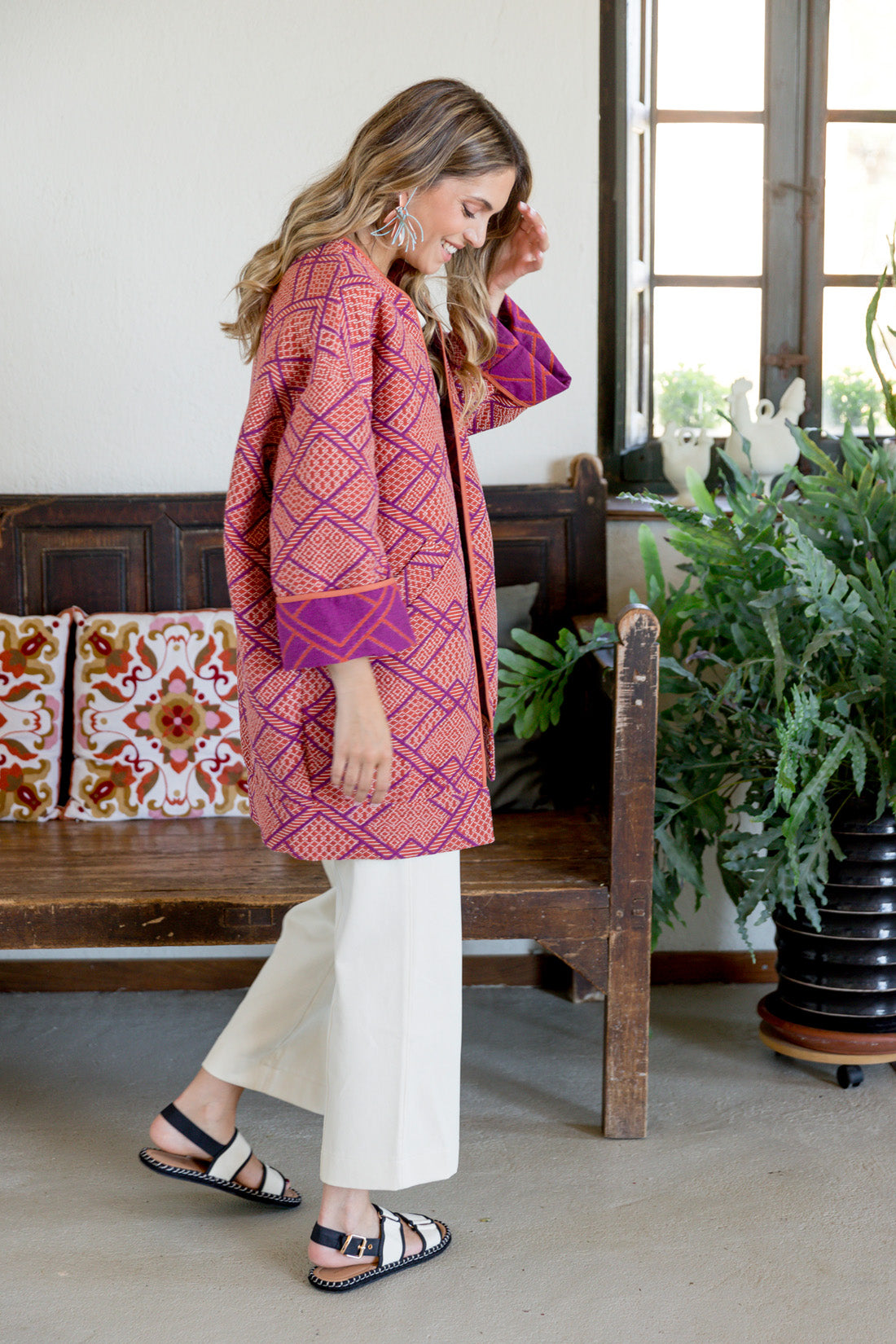 KAFTAN BROCADO