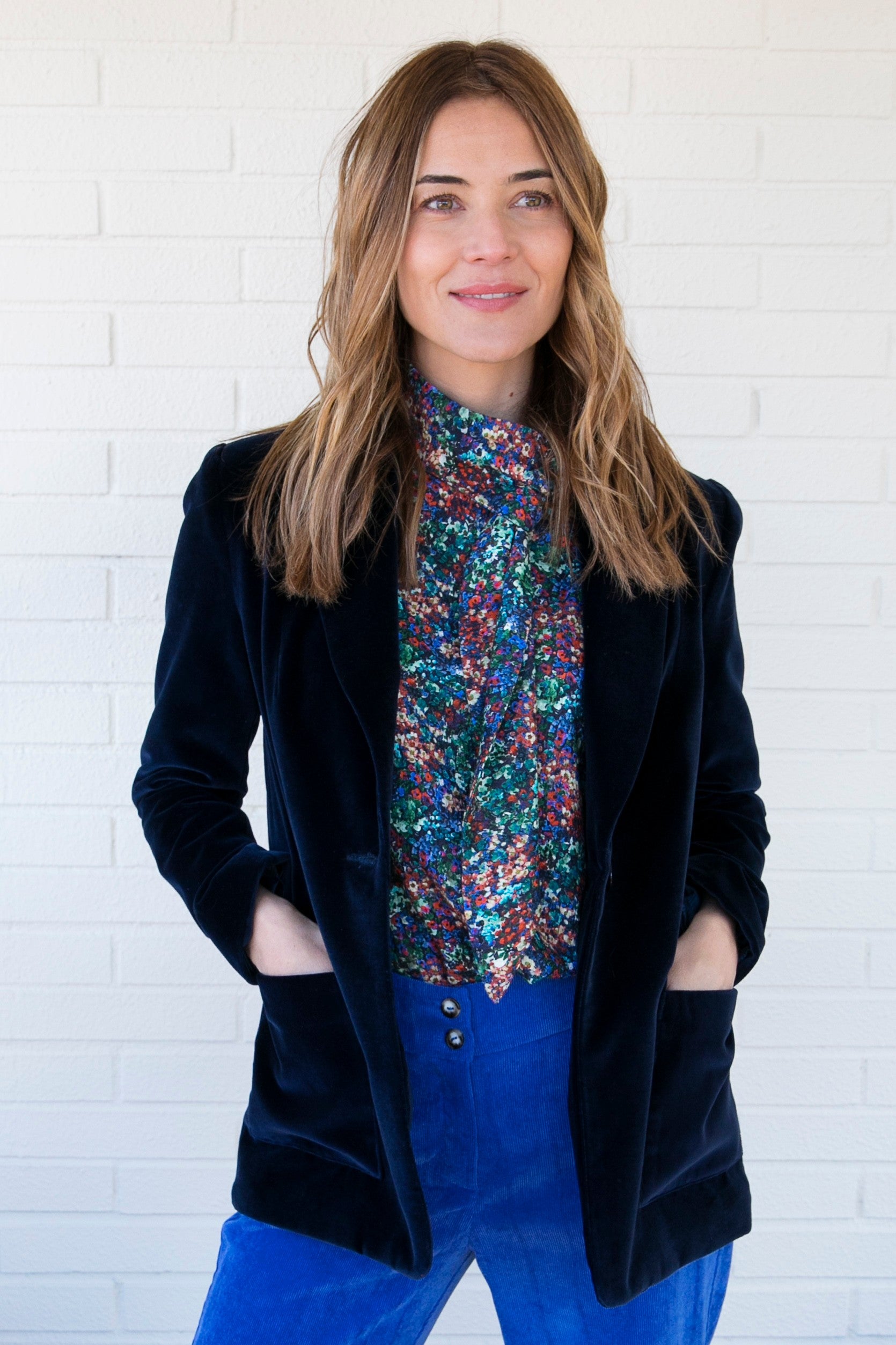 BLAZER EN VELOURS LIVERPOOL