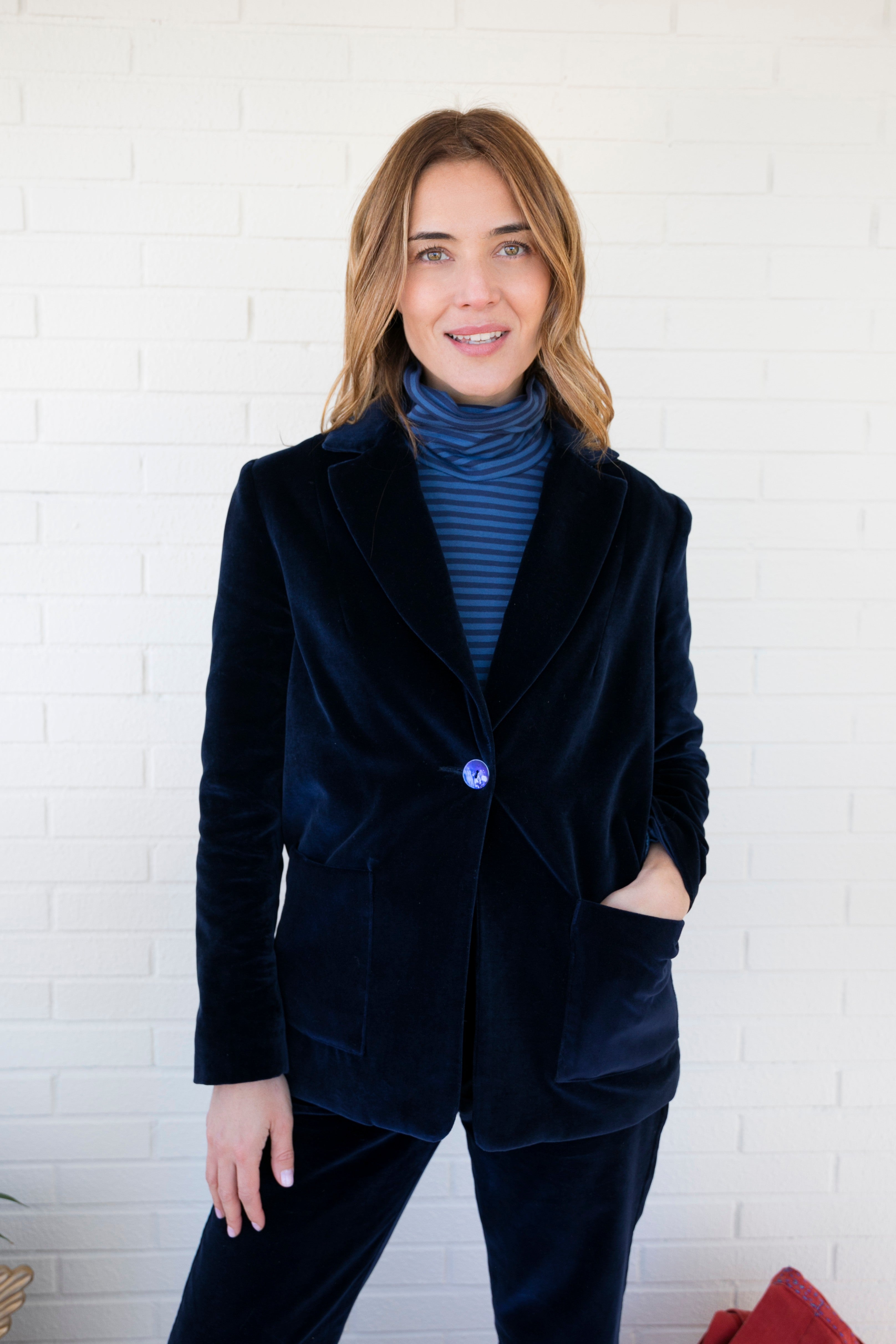 PANTALON EN VELOURS LIVERPOOL