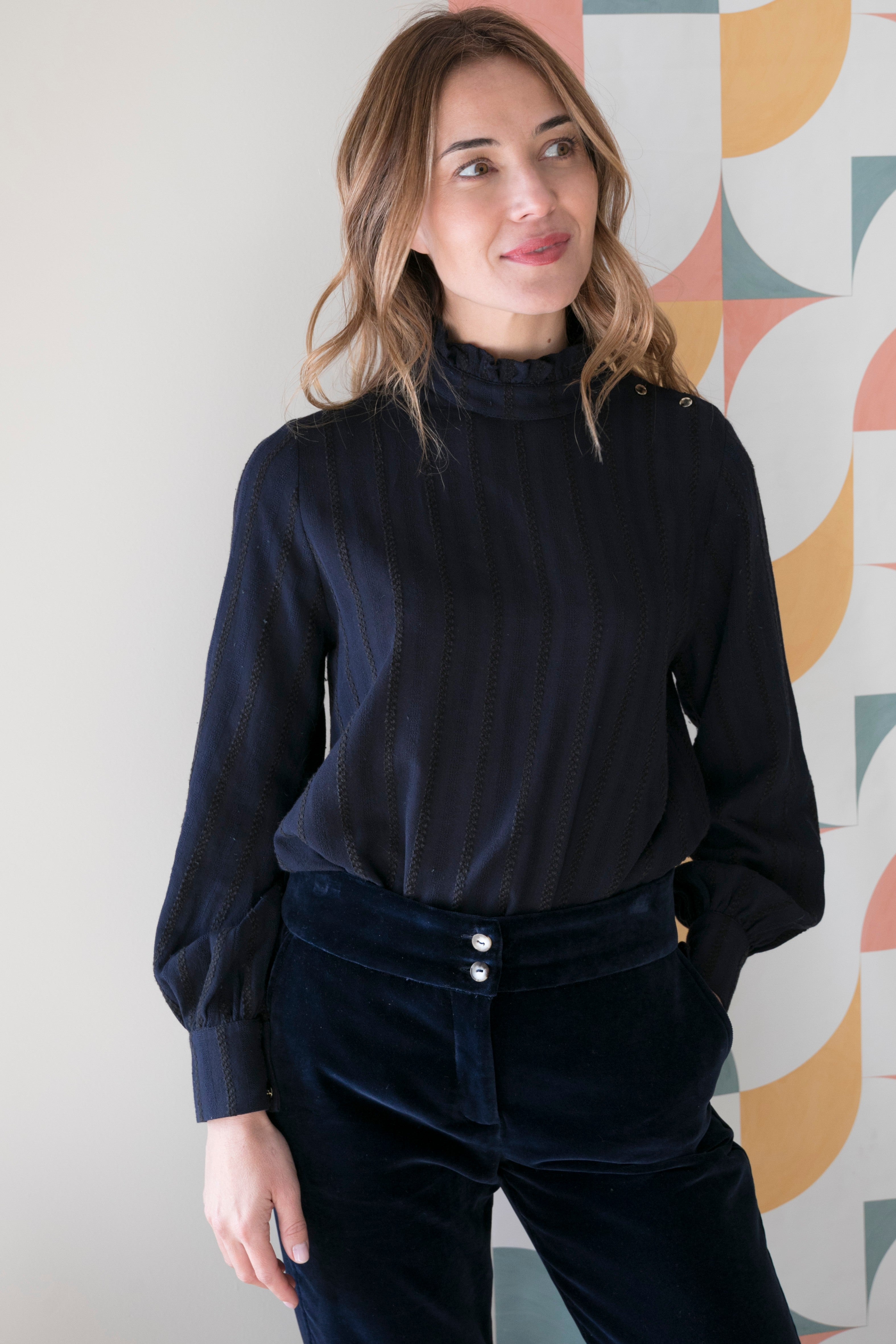 PANTALON LIVERPOOL TERCIOPELO