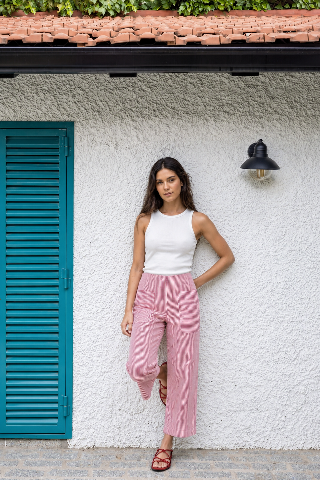 PANTALON COLON MIL RAYAS