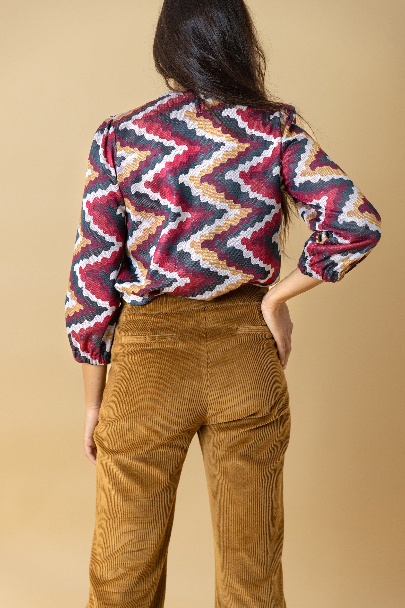PANTALON NOVO MARRON CLARO