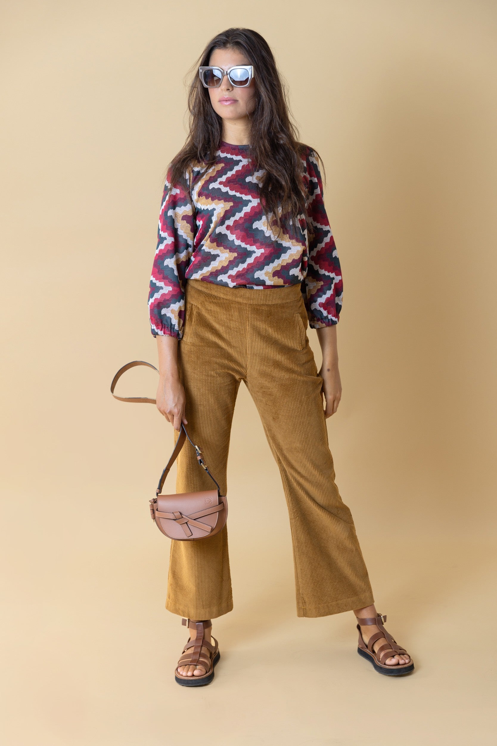 PANTALON NOVO MARRON CLARO