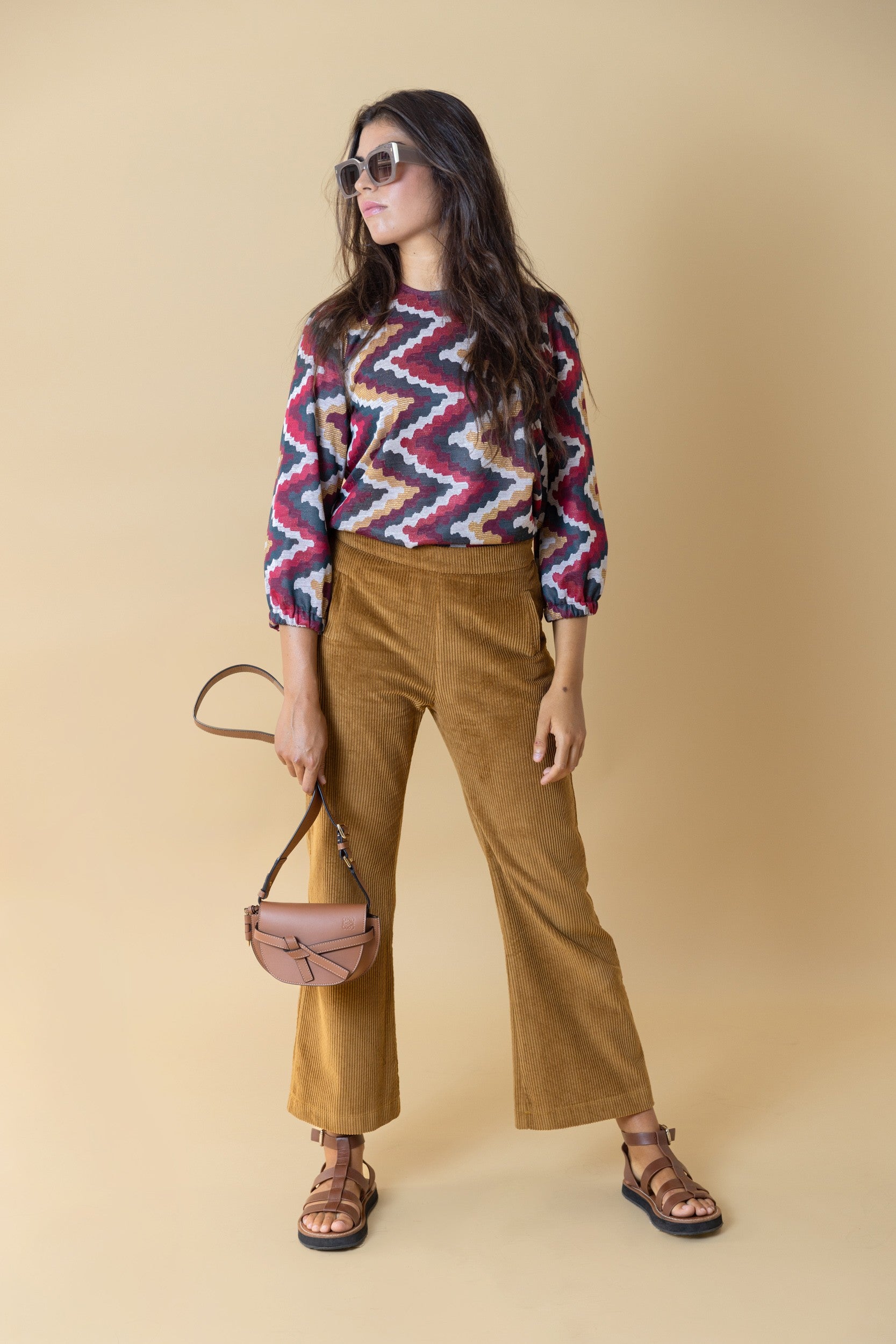 PANTALON NOVO MARRON CLARO