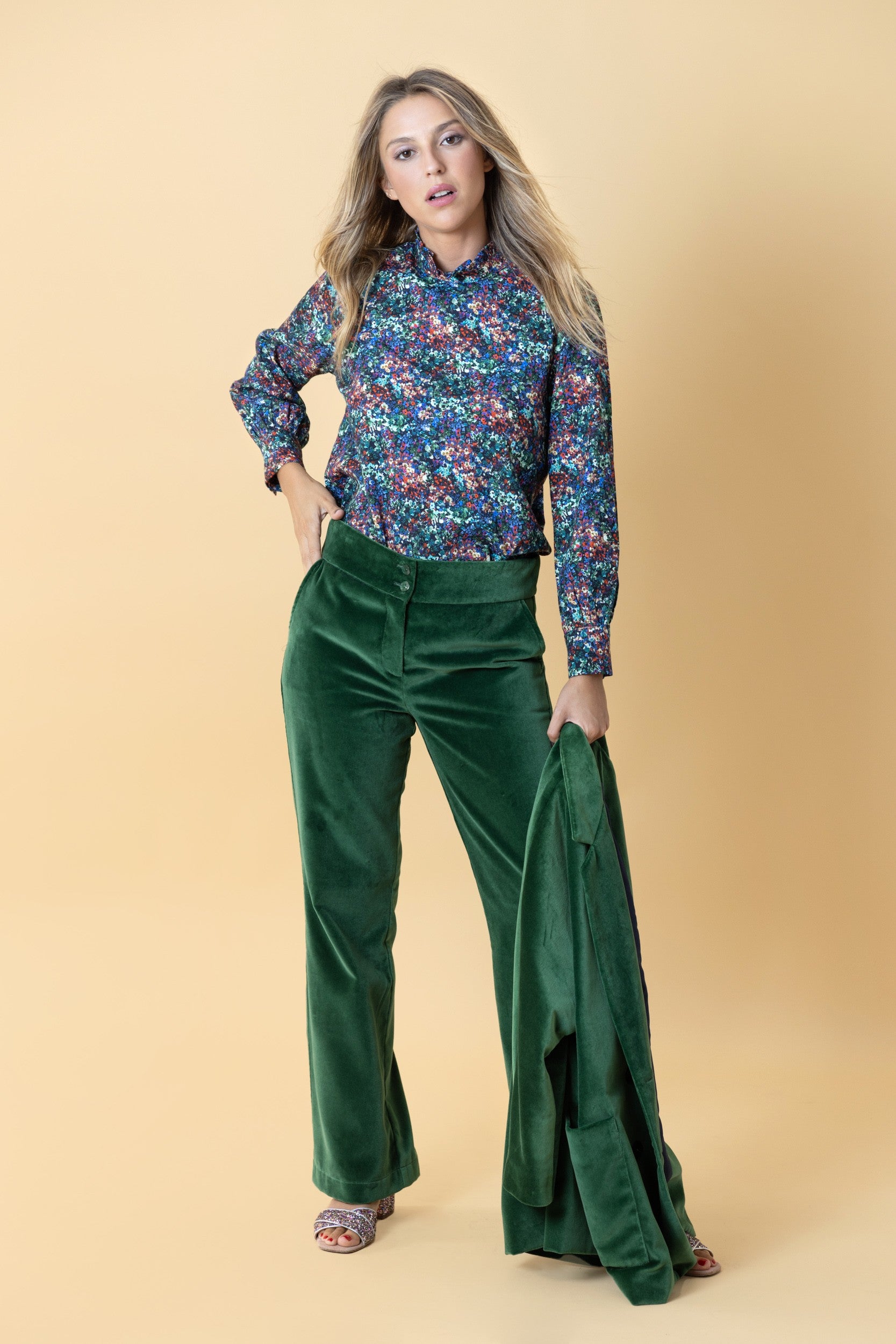 PANTALON BABETT TERCIOPELO