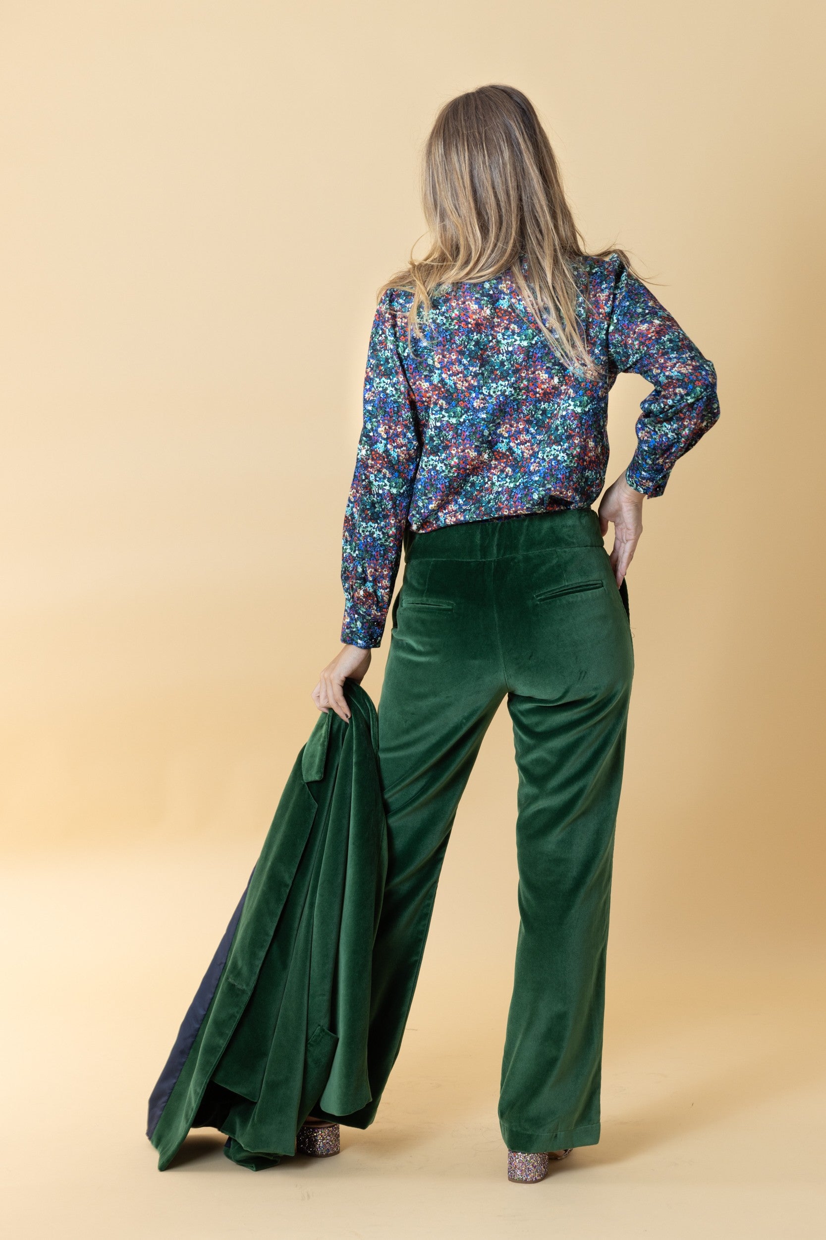 PANTALON EN VELOURS BABETT