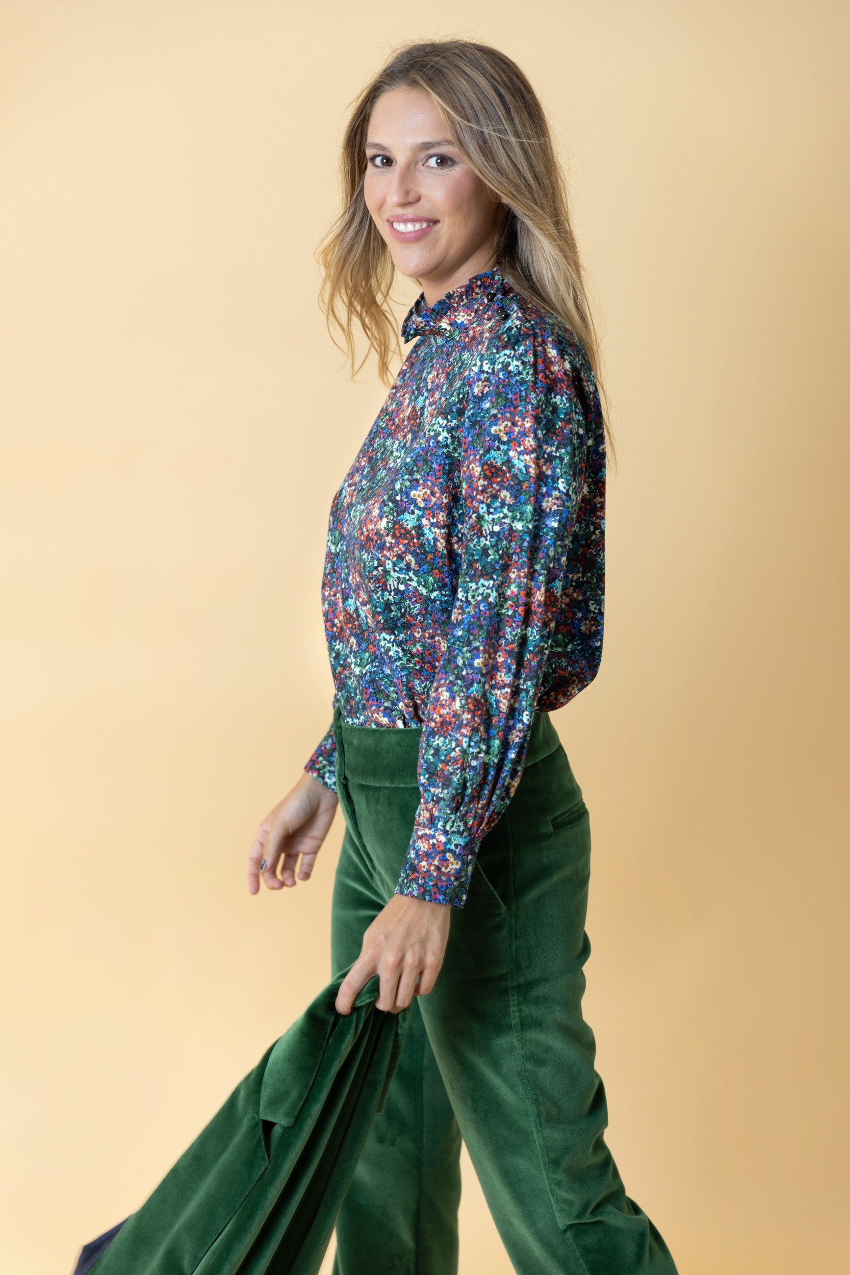 CAMISA SENA ESTAMPADO OSCURO