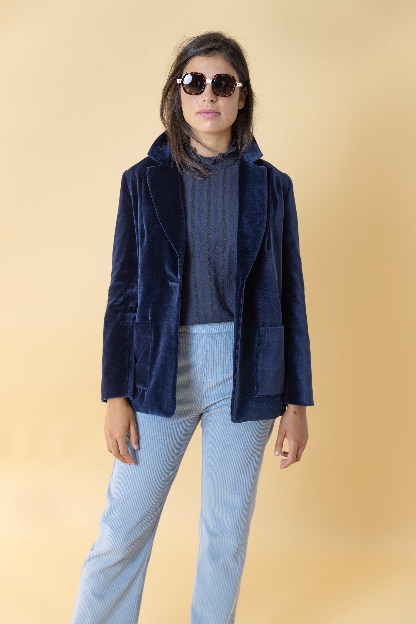 BLAZER EN VELOURS LIVERPOOL