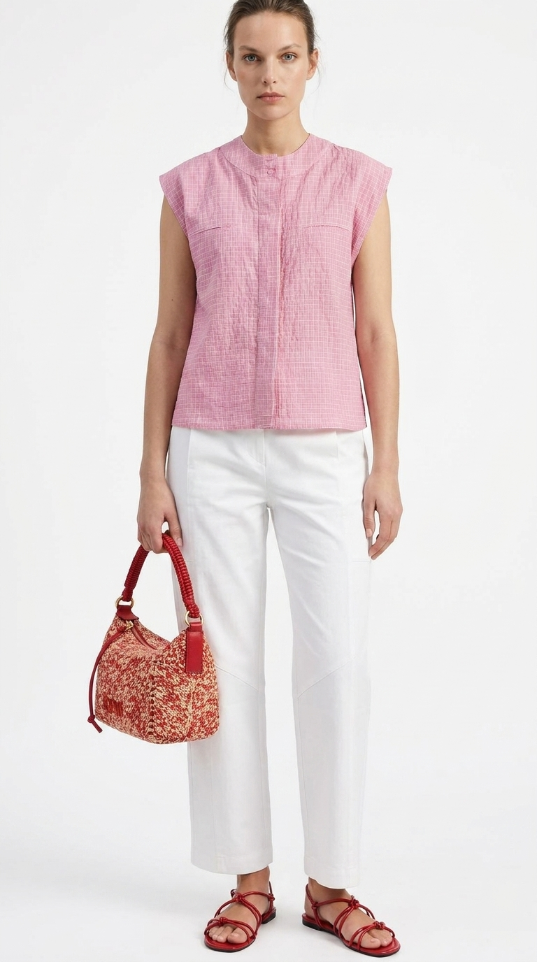 PINK POLO SHIRT