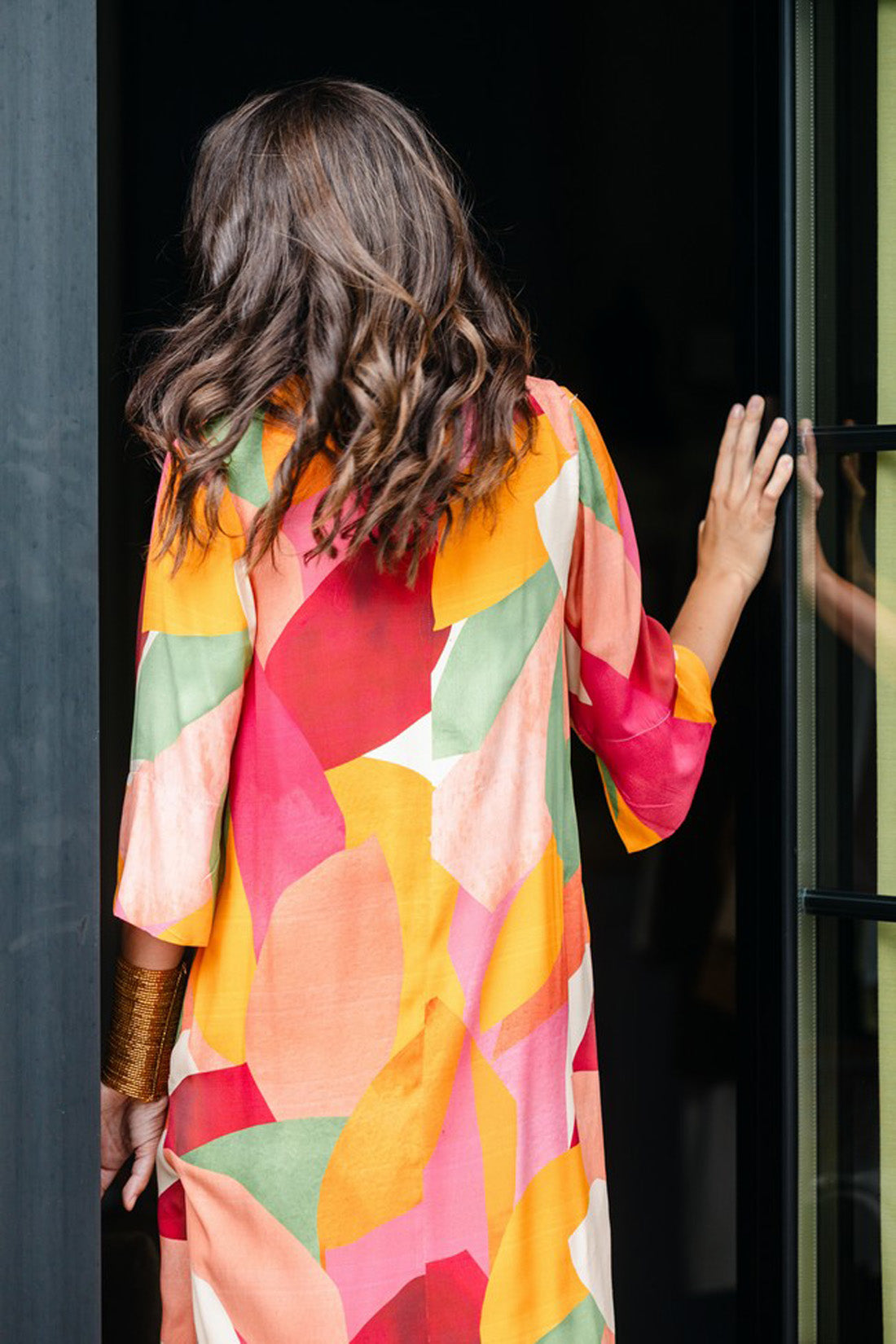 MOROCCAN FLORAL DRESS