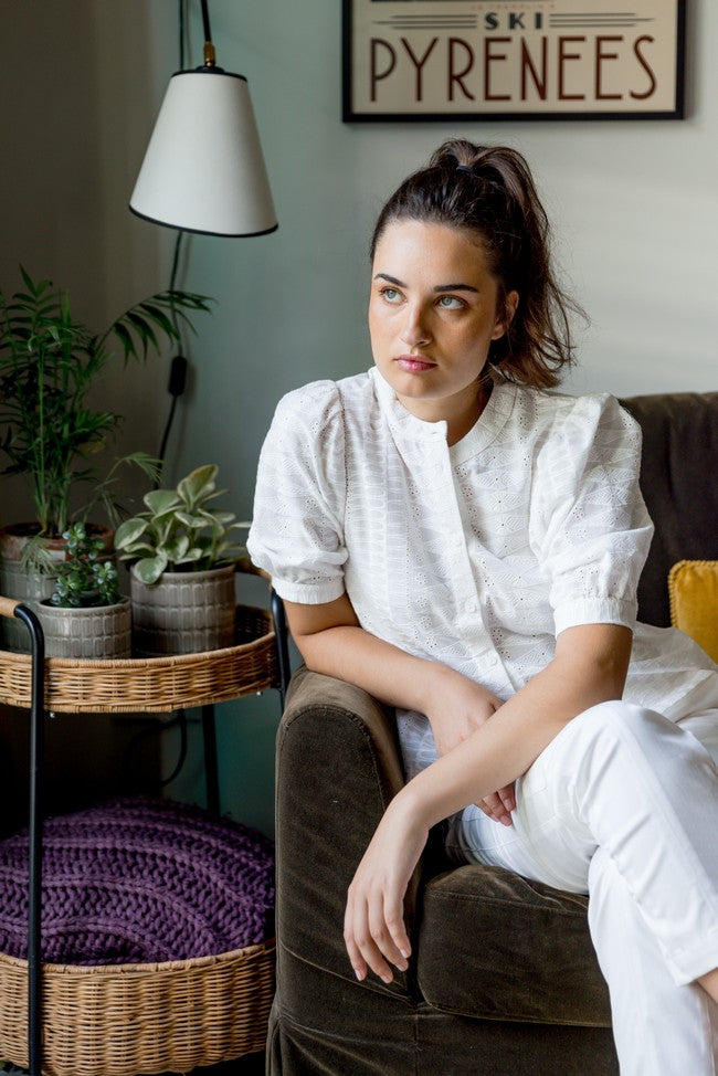 SAMANTHA WHITE SHIRT