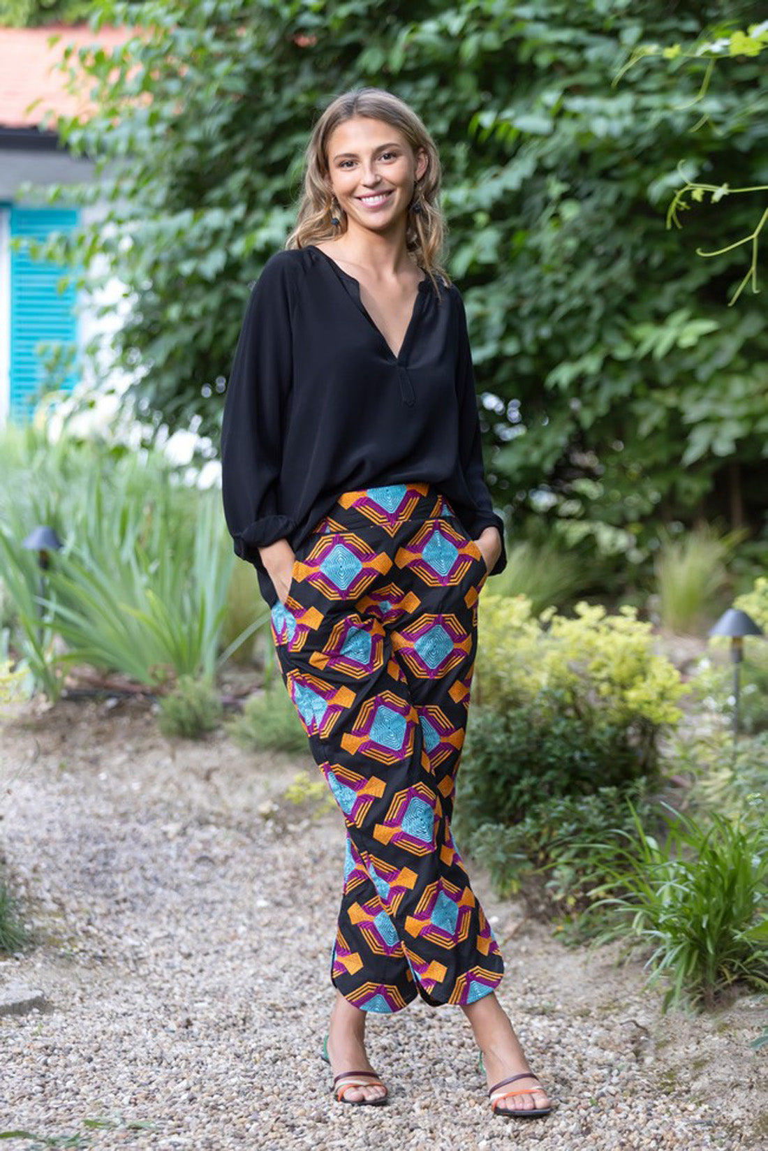 BLACK VISCOSE SHIRT