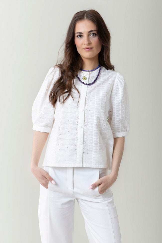 SAMANTHA WHITE SHIRT