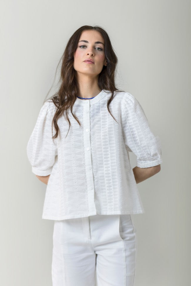 SAMANTHA WHITE SHIRT