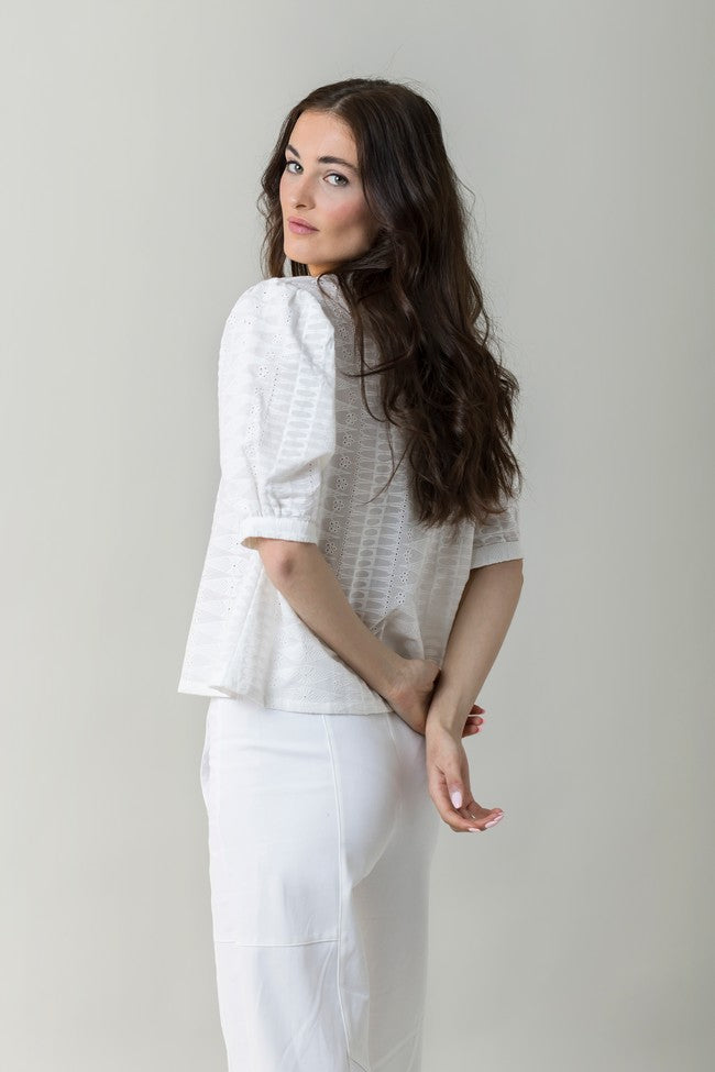 SAMANTHA WHITE SHIRT