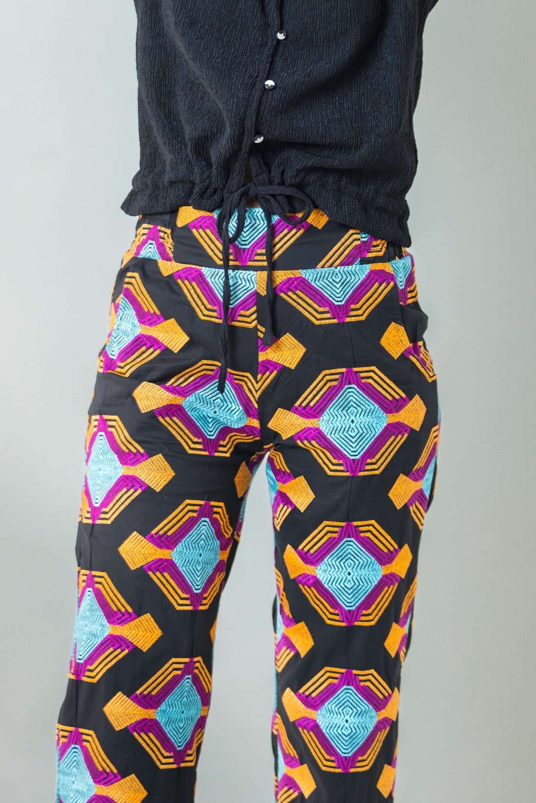 BROCADE BOILER PANTS