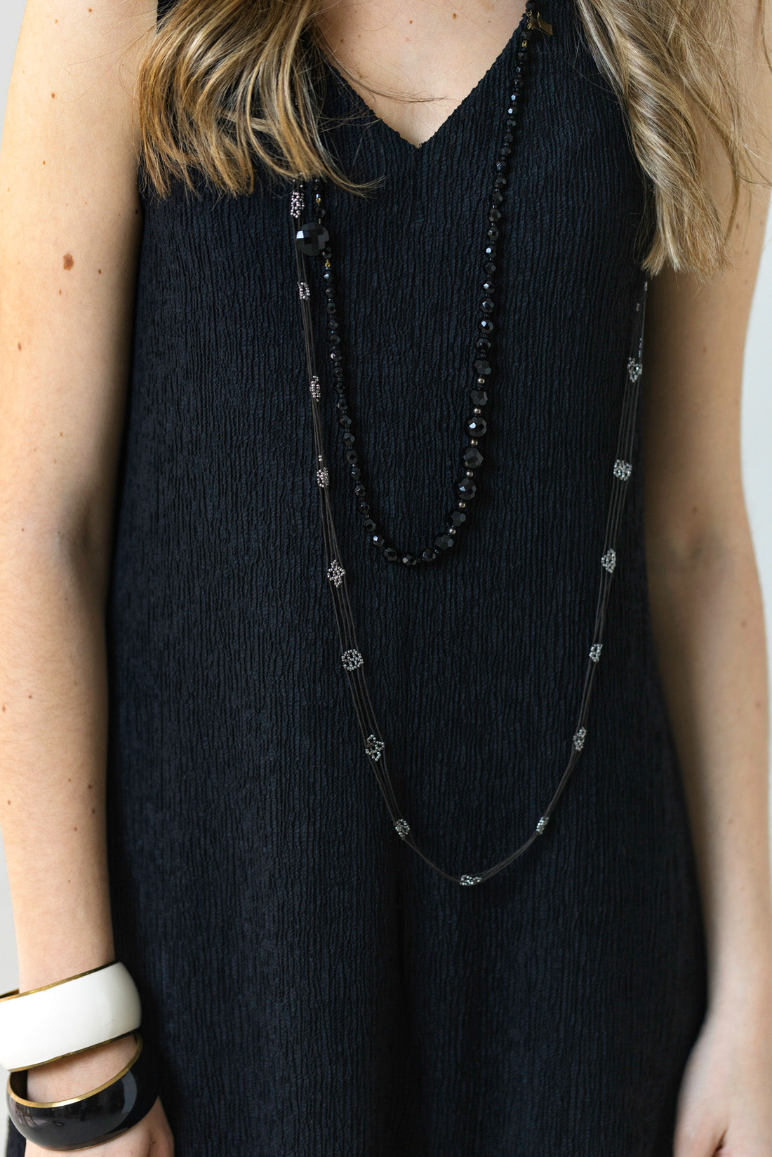 ROBE MARINE EFFET RIDE NOIR