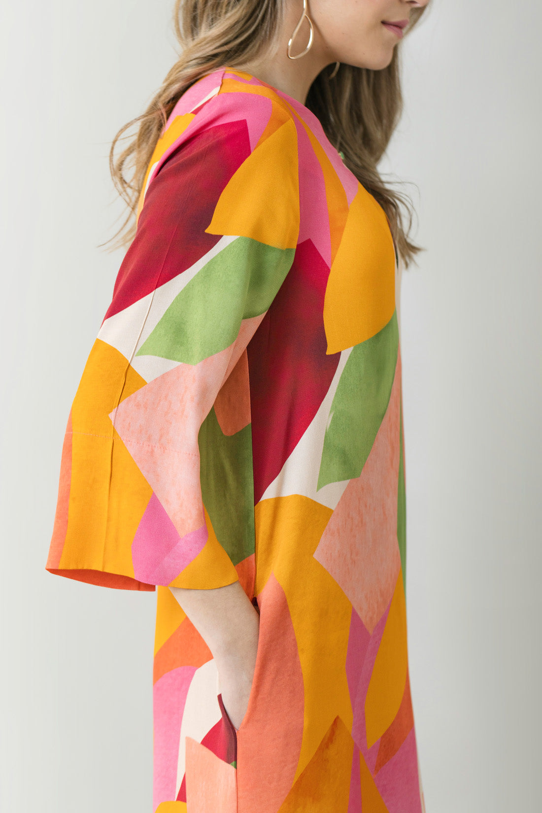 MOROCCAN FLORAL DRESS
