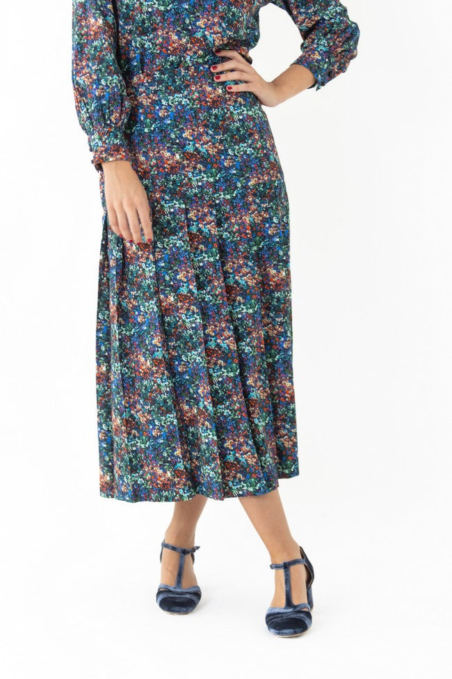 FALDA TABLAS ESTAMPADO