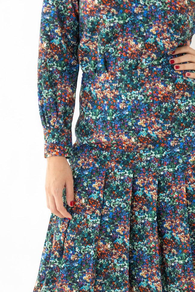 FALDA TABLAS ESTAMPADO