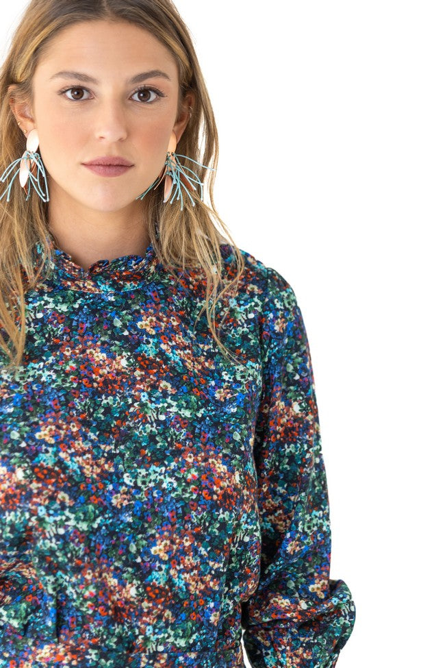 CAMISA SENA ESTAMPADO OSCURO