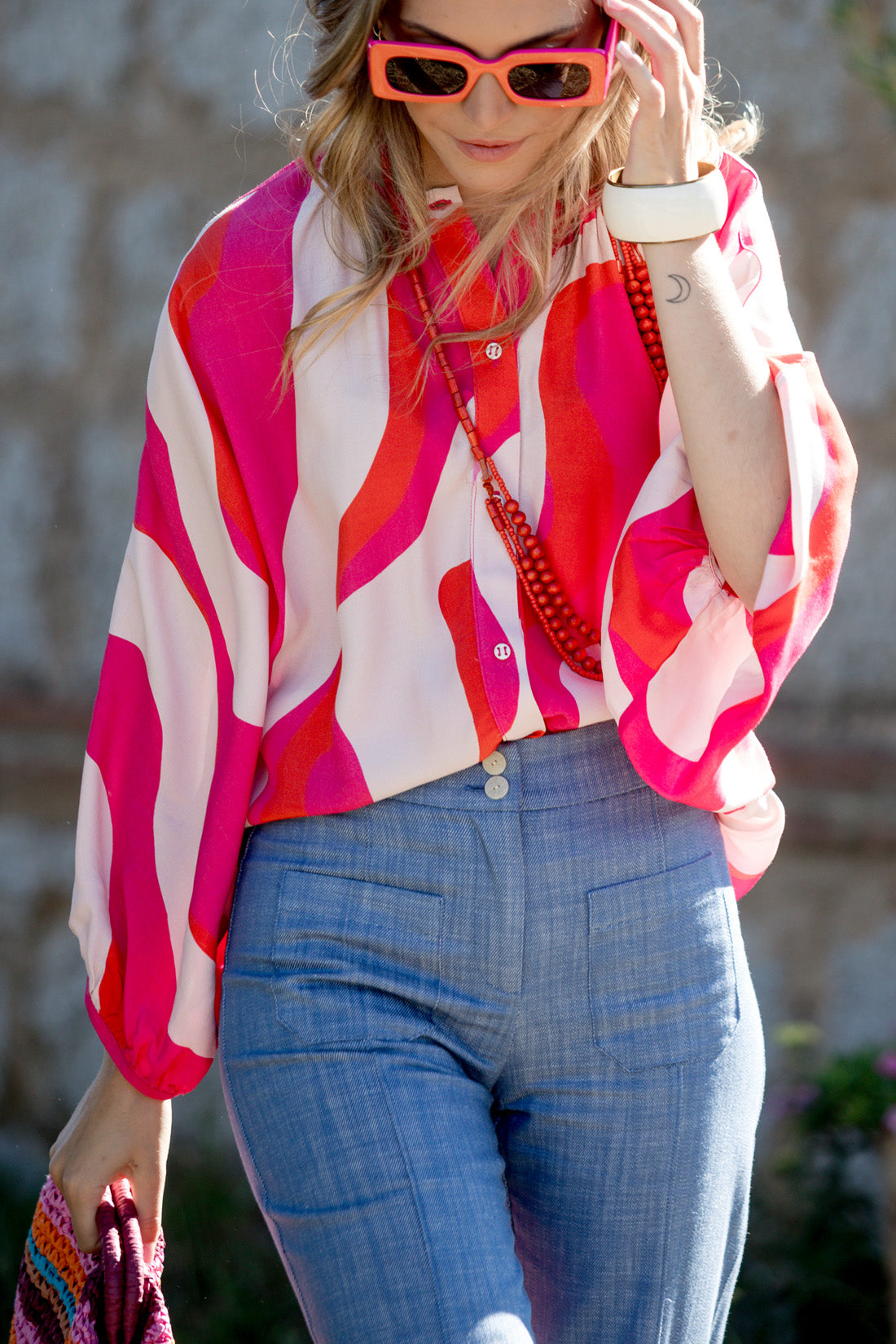 CAMISA PARMA FUCSIA