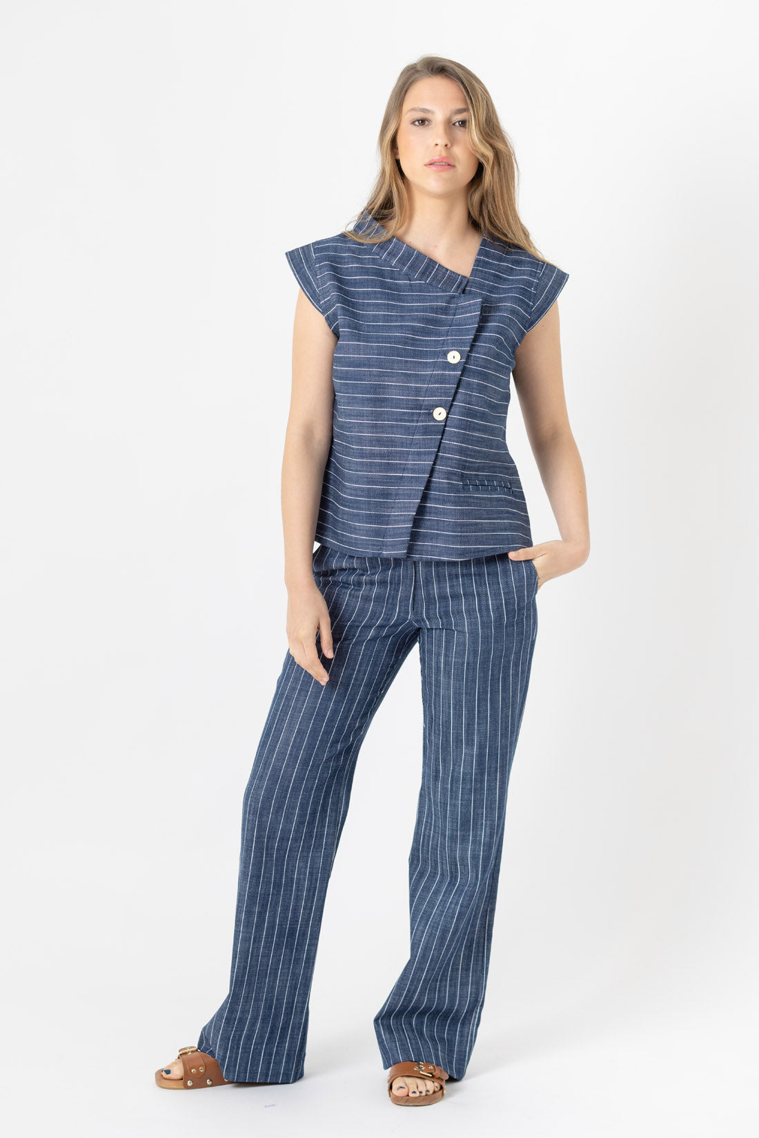 PANTALON VERIN VAQUERO RAYA FINA