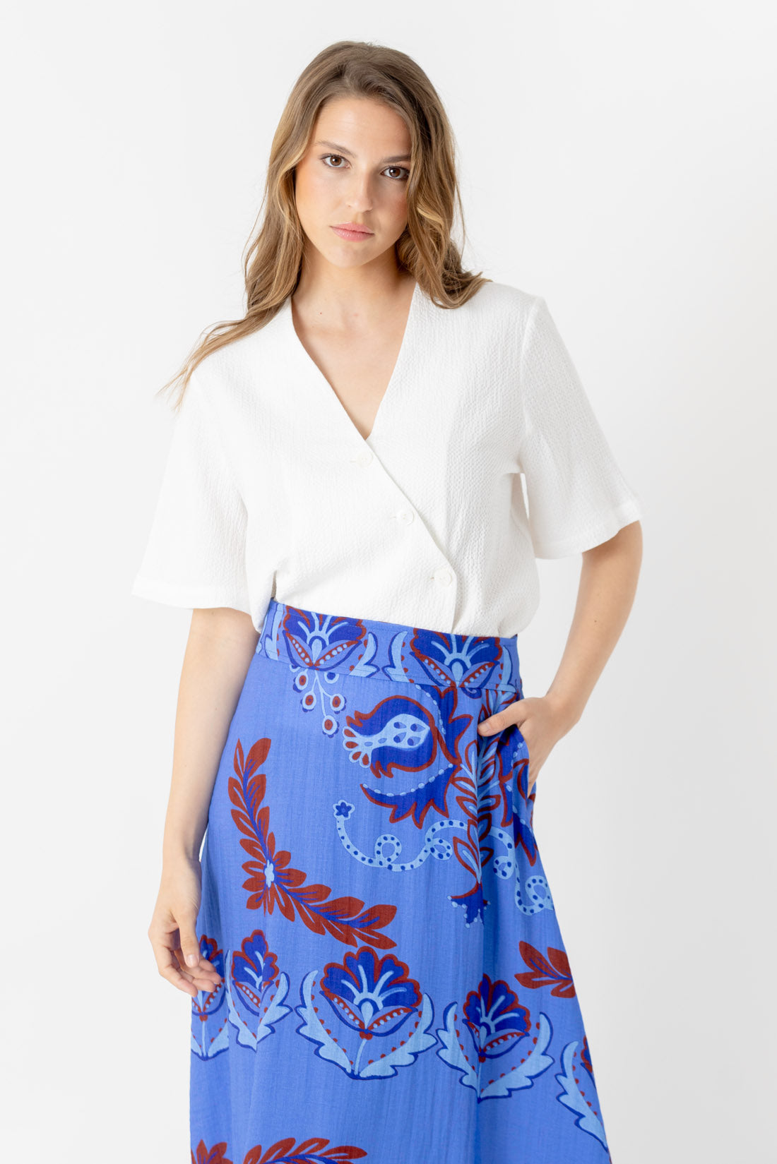 SAMANTHA WHITE SHIRT