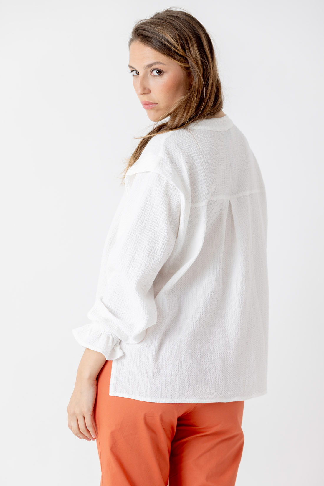 CHEMISE BLANCHE SAMANTHA
