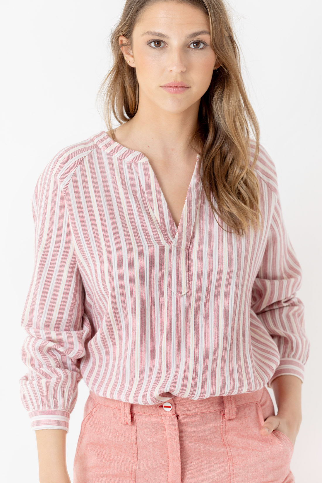 CHEMISE EN VISCOSE NOIRE