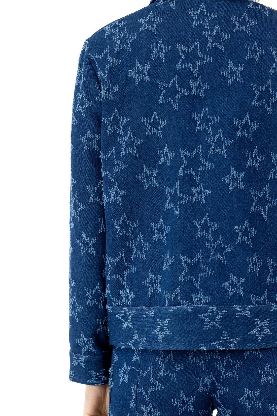 CHAQUETA BIKER ESTRELLAS