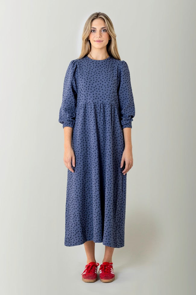 VESTIDO FLOCADO FLORECITAS