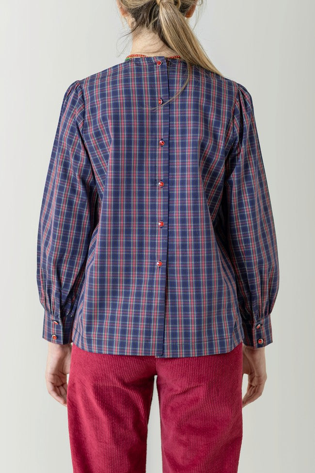 CAMISA GOLDEN ESCOCESA AZUL