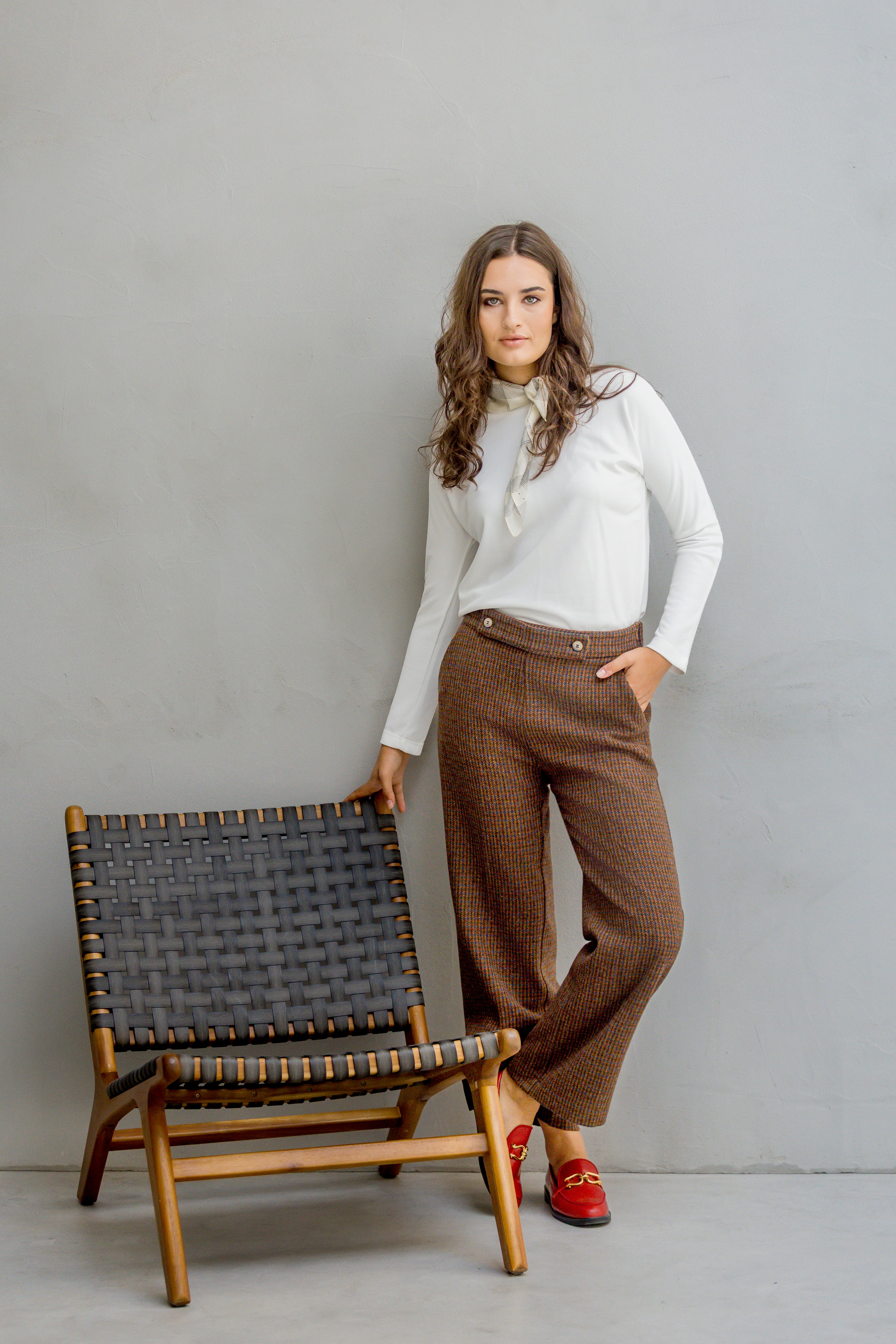 PANTALON PATA DE GALLO