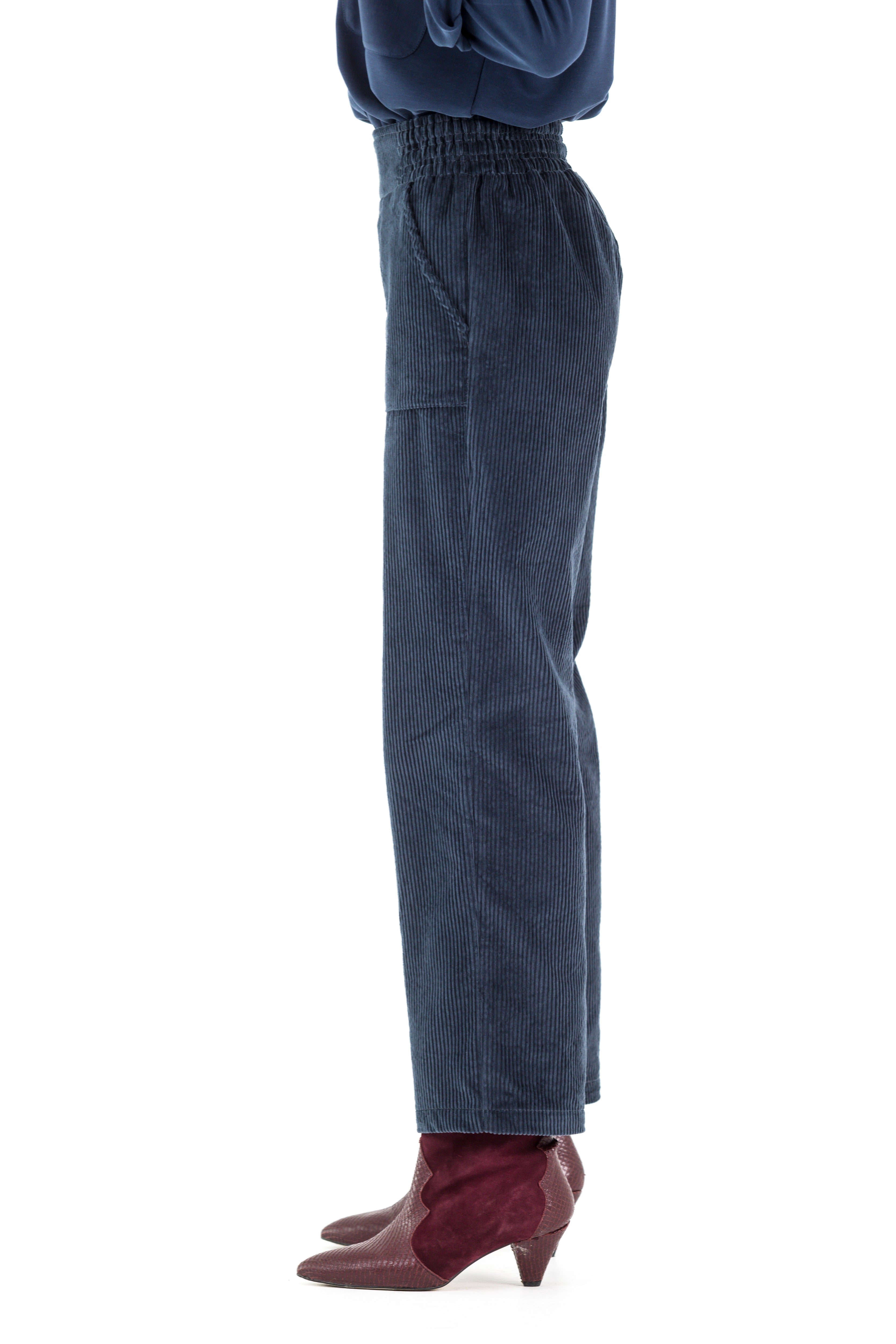 PANTALON PUNZOA PANA AZUL GRISACEO