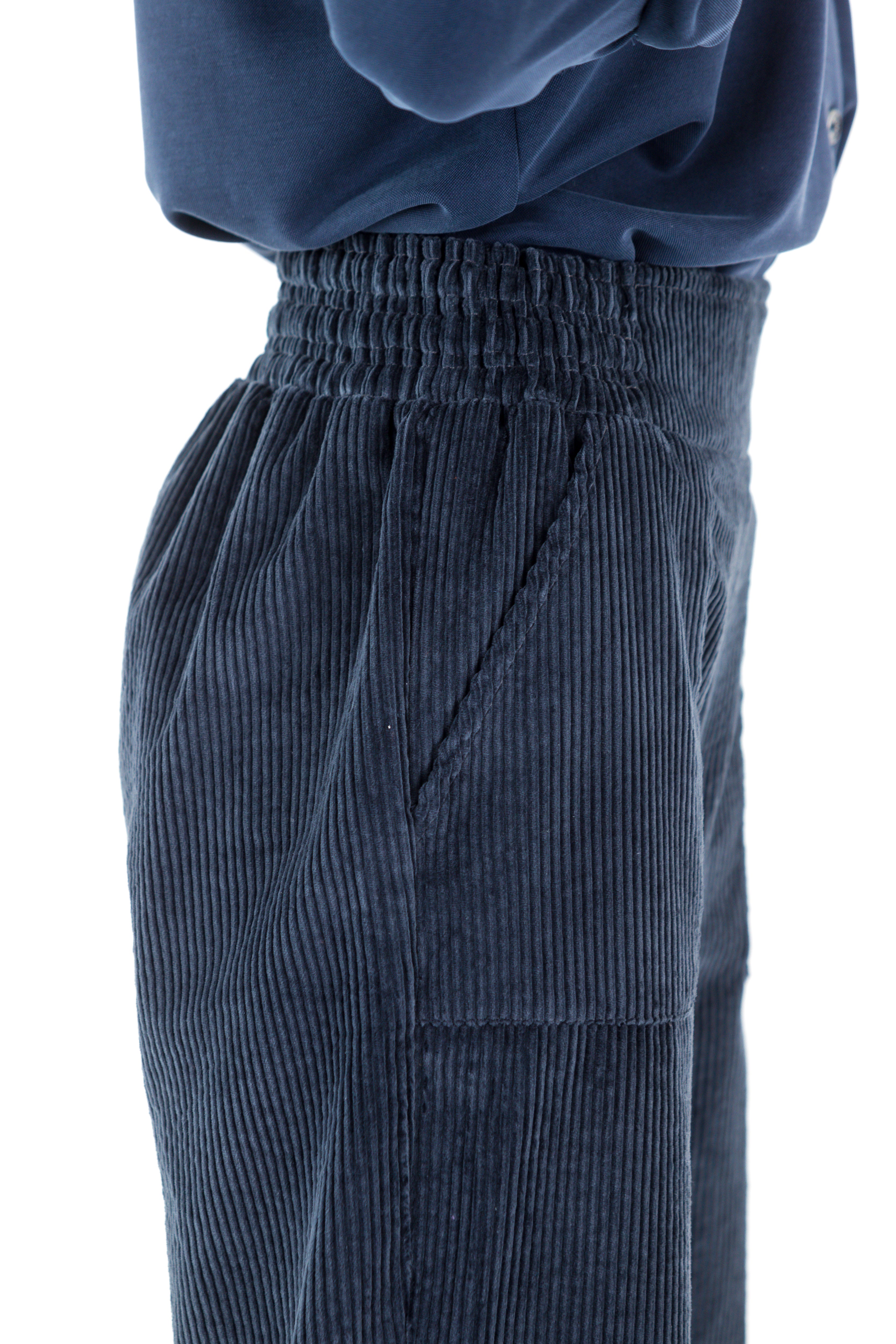 PANTALON PUNZOA PANA AZUL GRISACEO