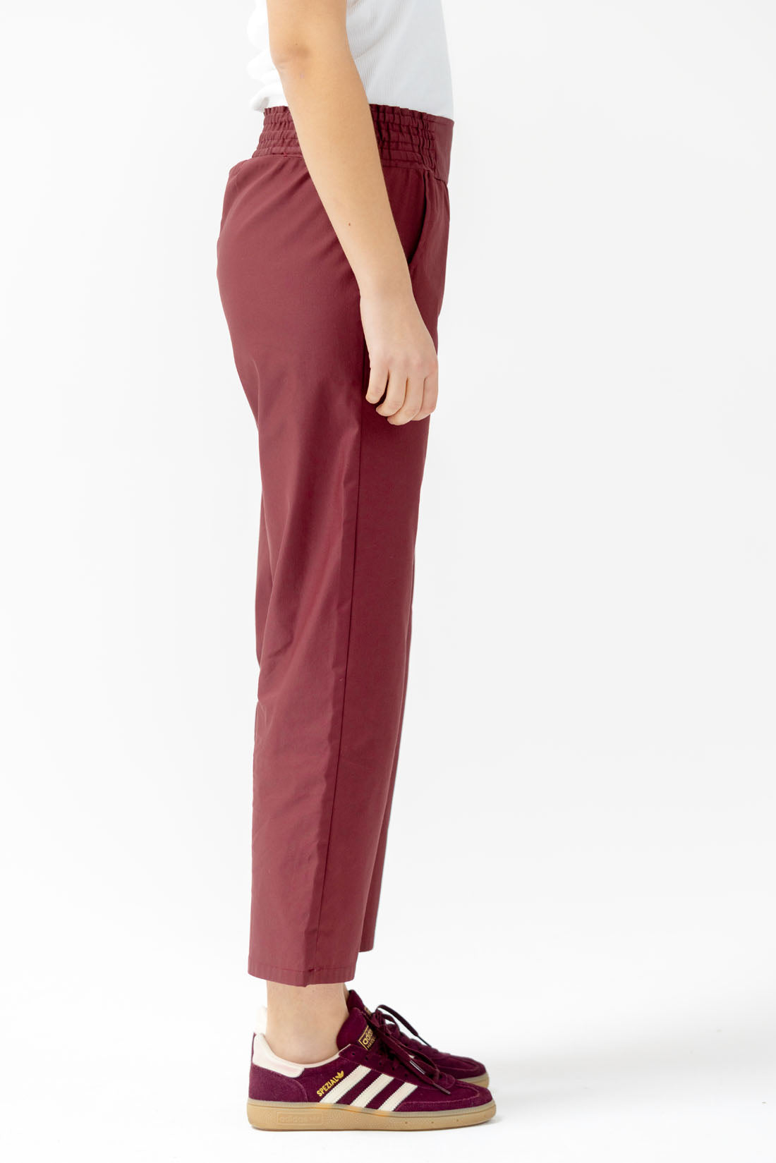 PANTALON NOIR EFFET RIDE