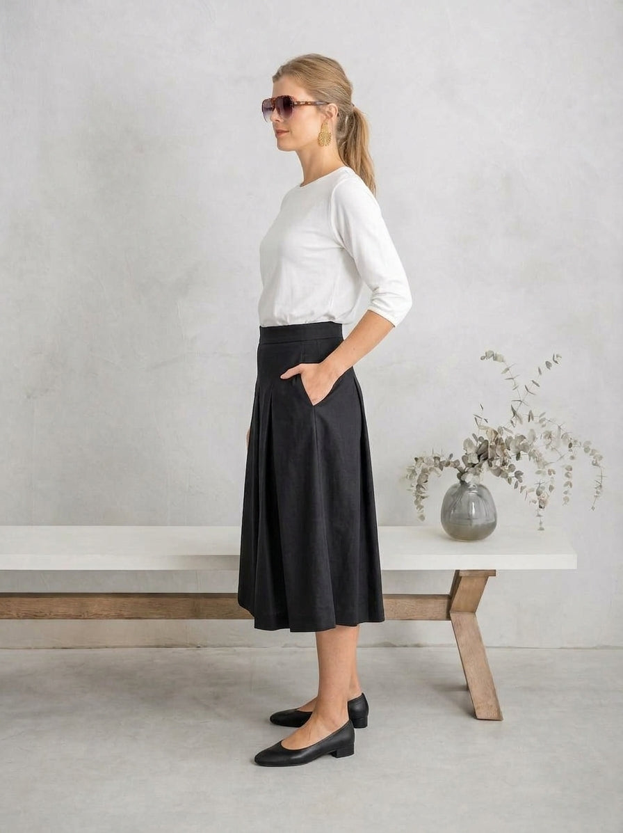 FALDA PANTALON NEGRO