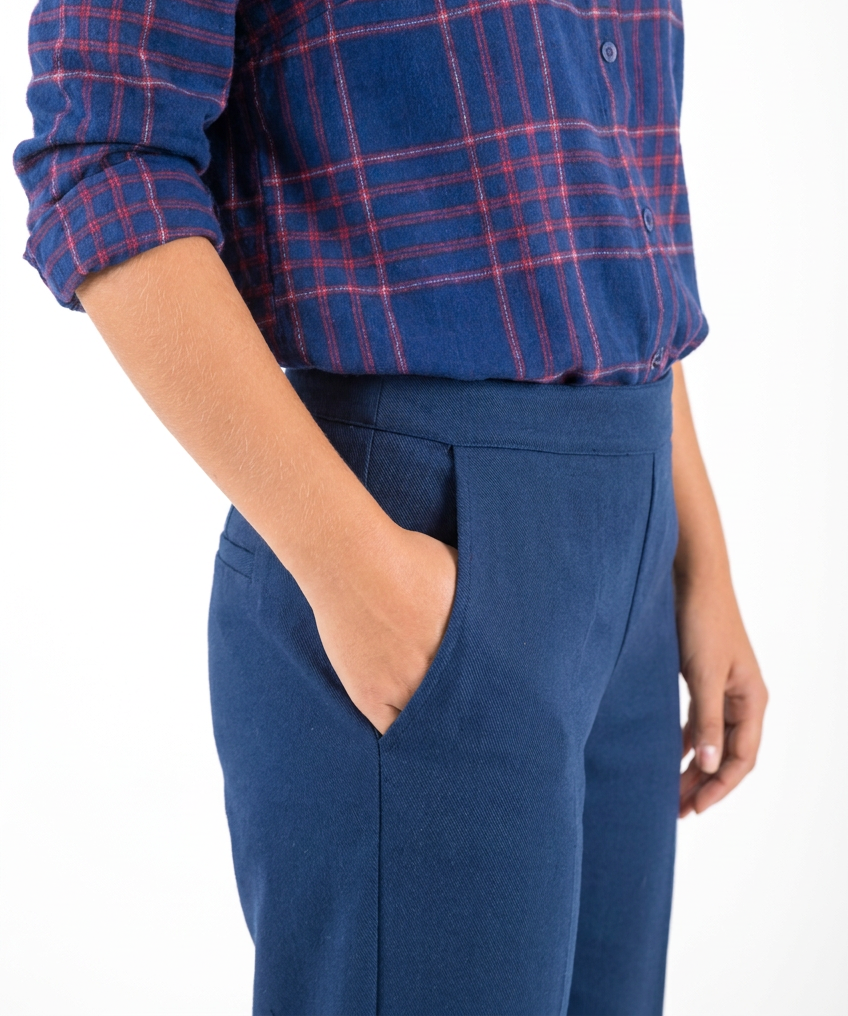PANTALON POLONIA AZUL MEDIO
