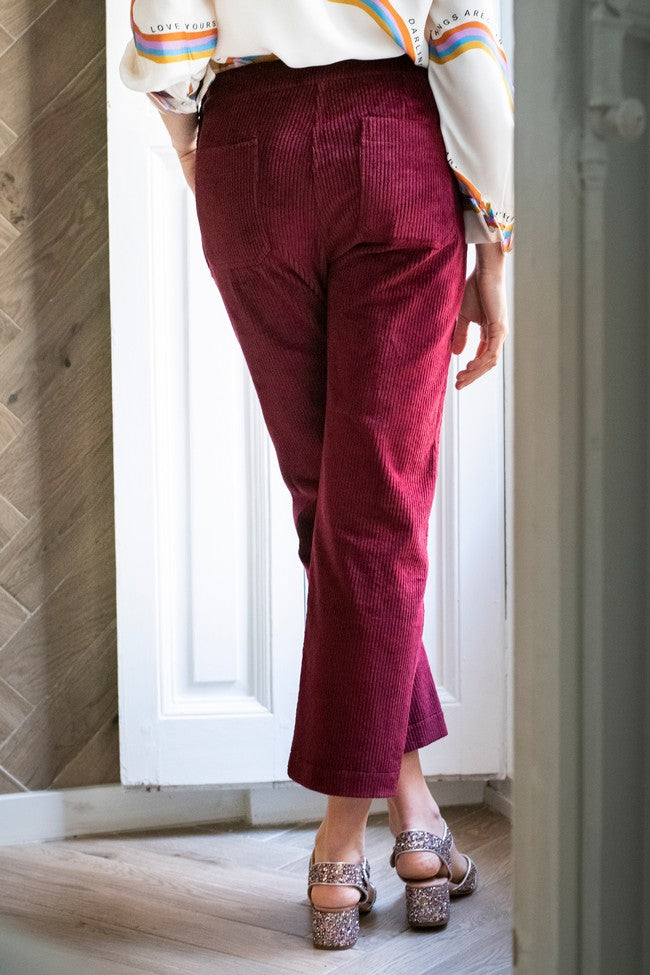 PANTALON RYA BURDEOS