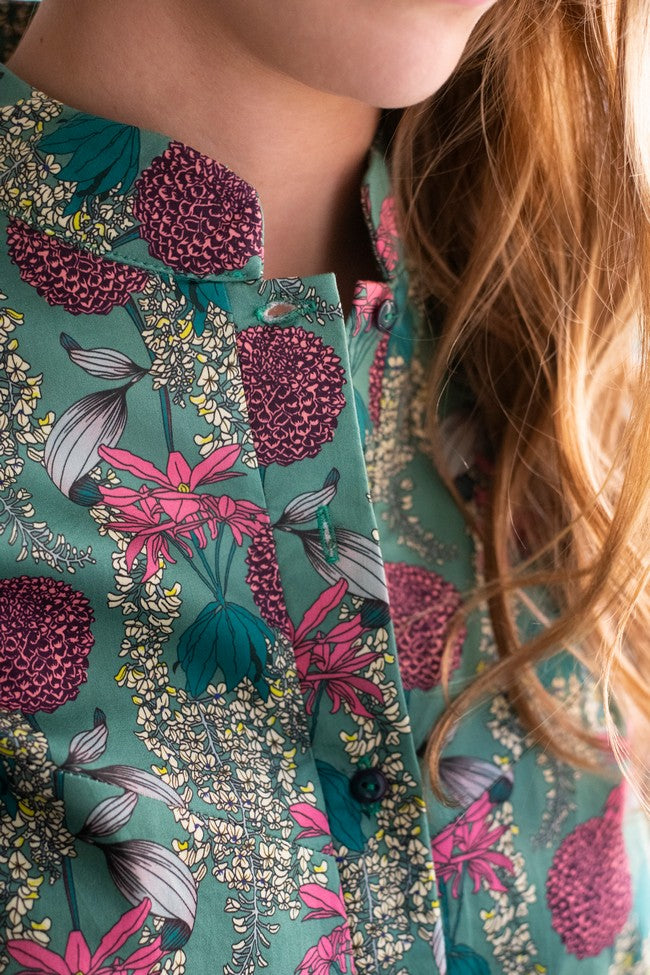 CHEMISE CAMPAGNE FLEURIE