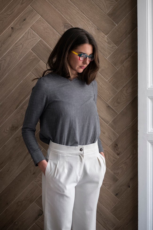 PANTALON BOWIE BLANCO