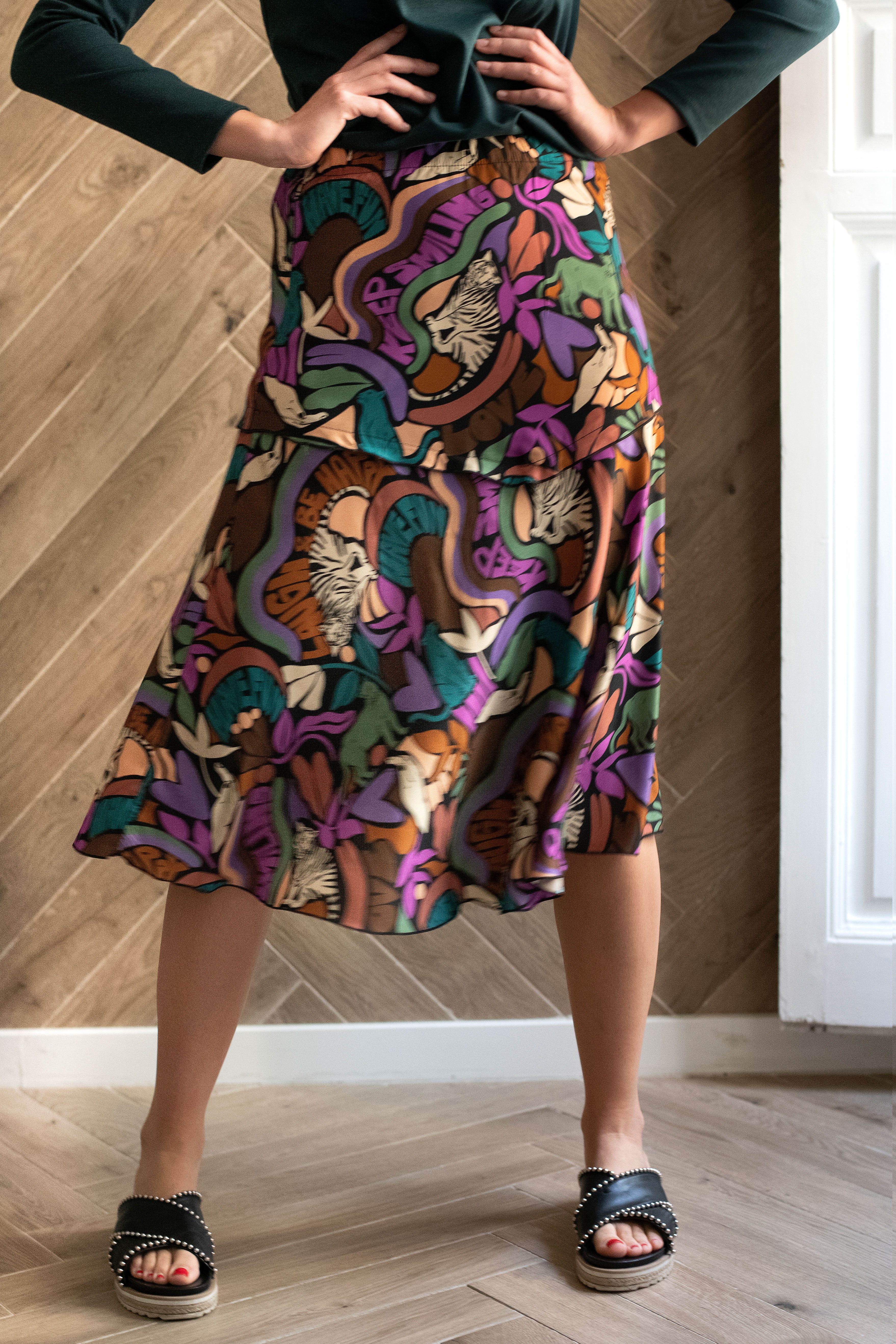 FALDA BEATLE MULTICOLOR